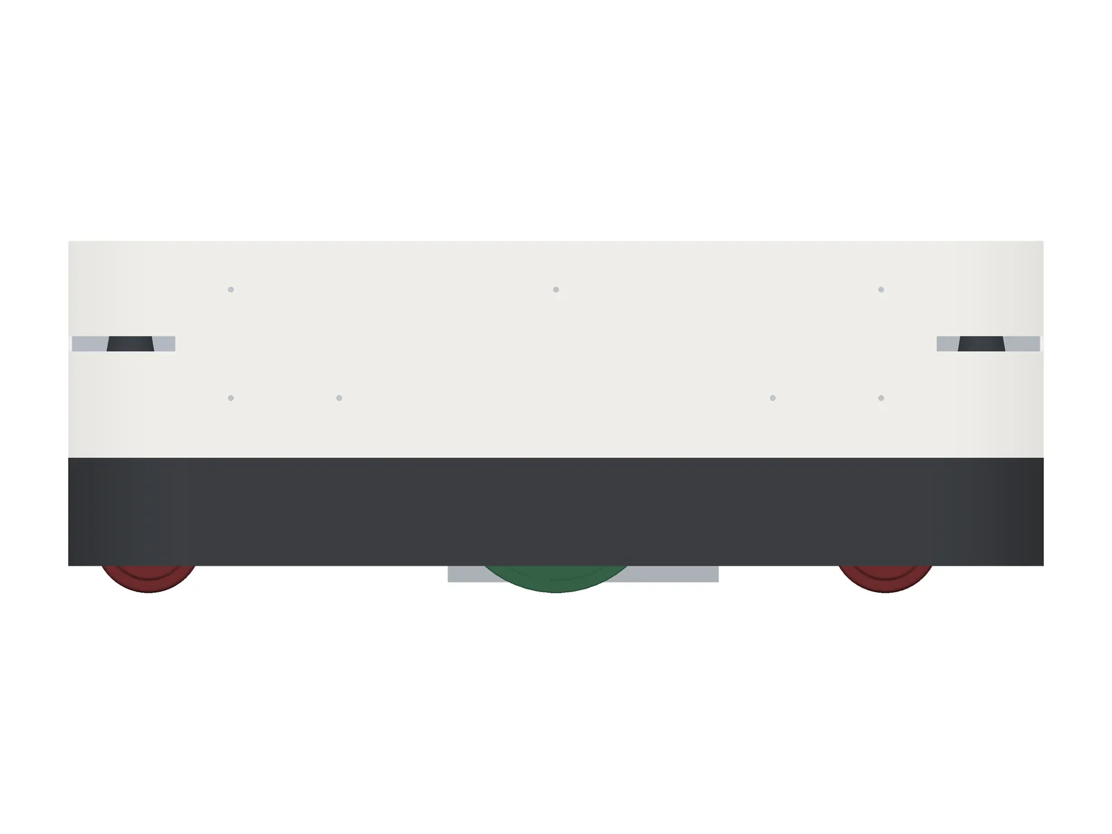 Side elevation of the P250.